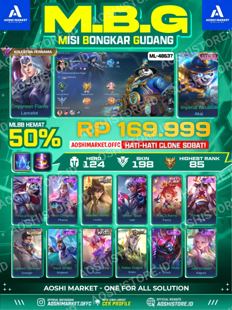 AKKAI EPIC LIMIT