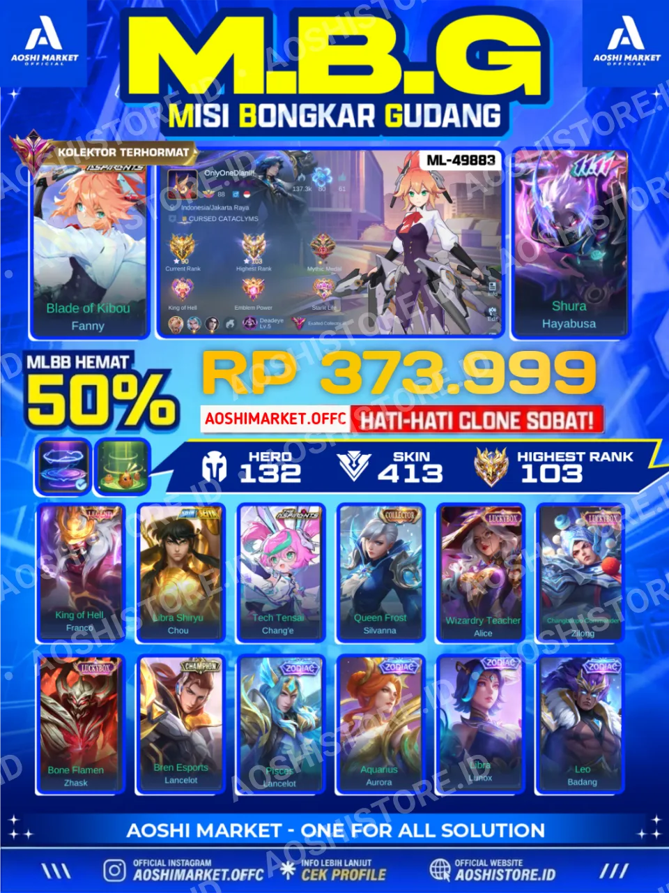 FANNY ASPIRANT X HAYABUSA 11.11