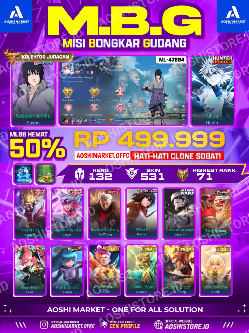 SUYOU SASUKE X HARITH KILLUA