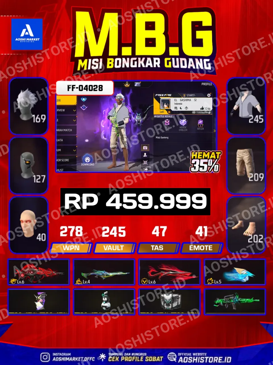 UMP UTAMA X SG LUMUT
