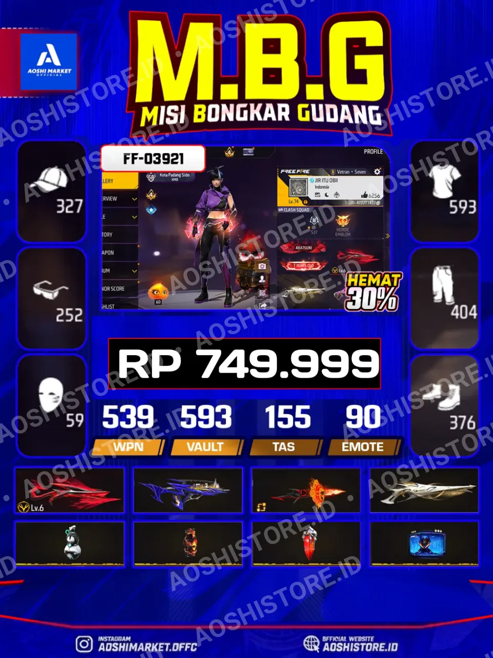 INCUBATOR UTAMA 2 X SG RAPPER
