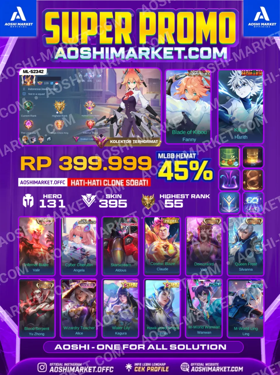 FANNY ASPIRANT X HARITH KILLUA