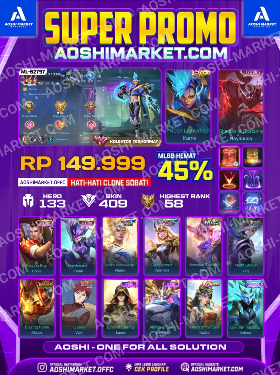 KARRIE STARLIGHT X HAYABUSA LUCKYBOX