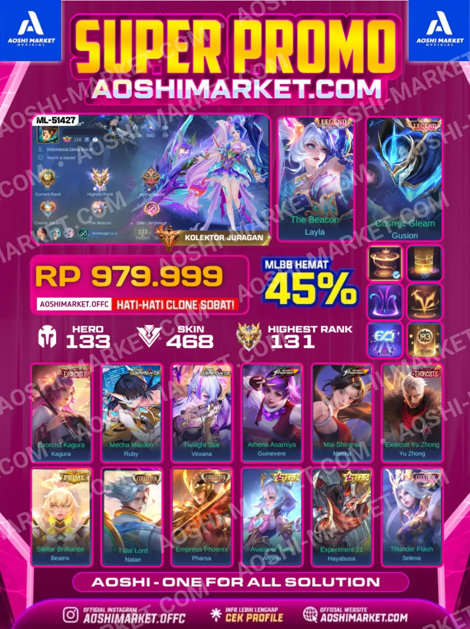 LAYLA LEGEND X GUSION LEGEND