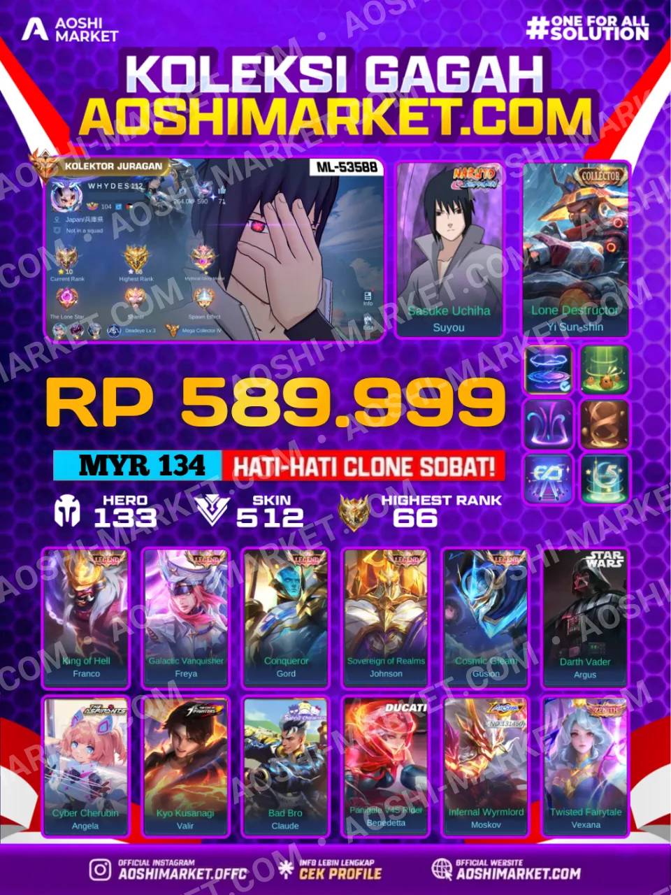 SOYUE SASUKE X YI SUN SHIN COLLECTOR
