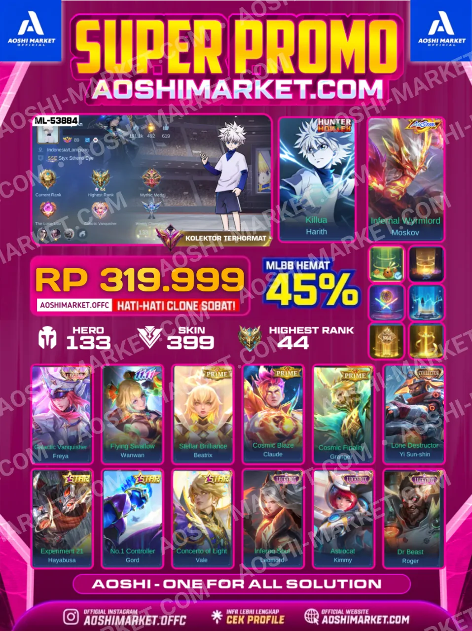 HARITH KILLUA X MOSKOV ALLSTAR