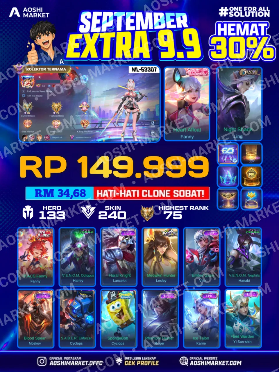 FANNY SPECIAL VALENTINE